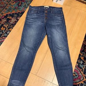 Gently used Madewell jeans